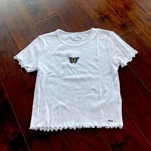 Hollister Baby Tee Size S